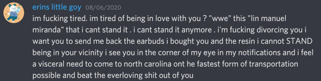 Tired of being in love